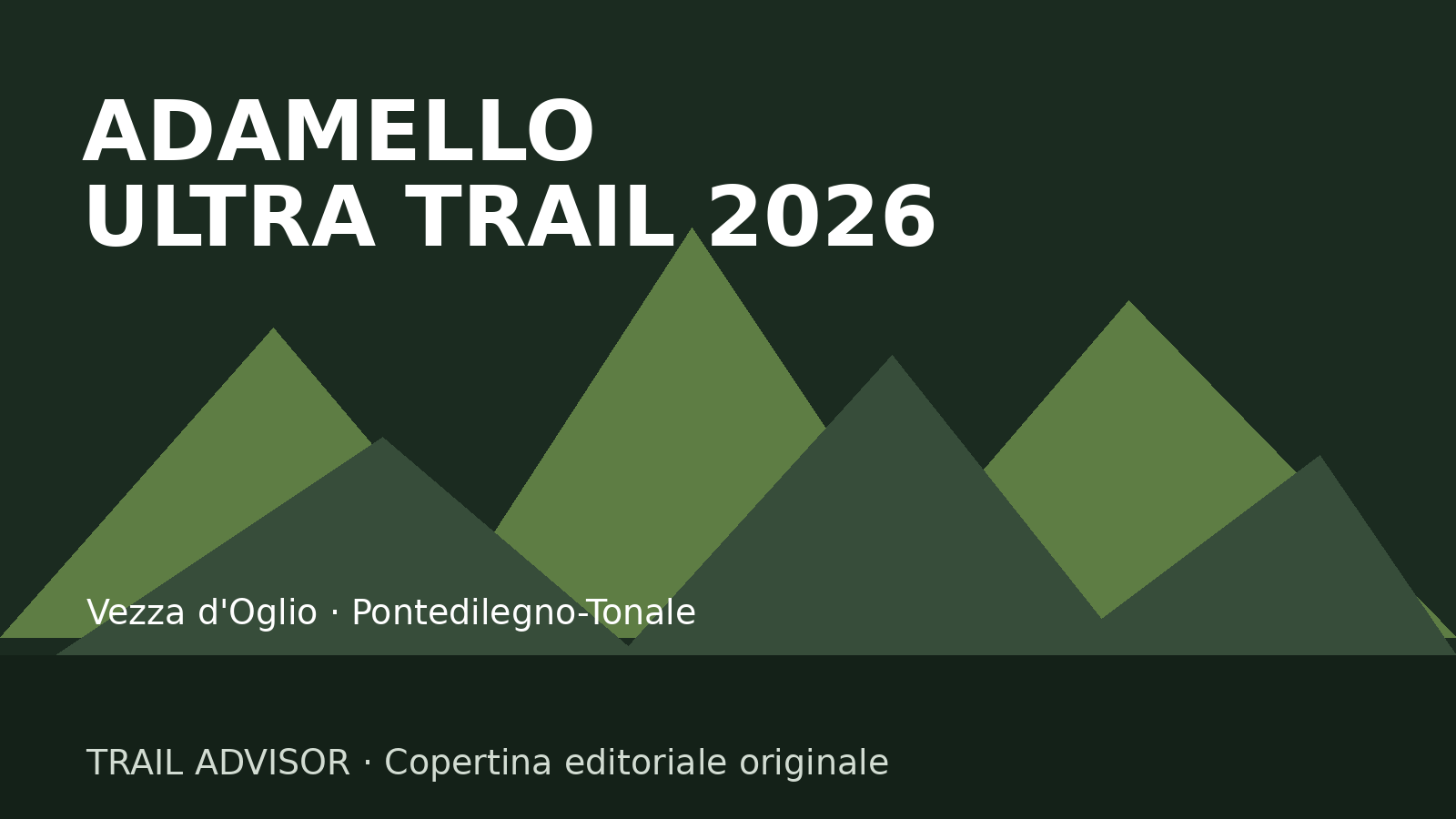Adamello Ultra Trail 2026