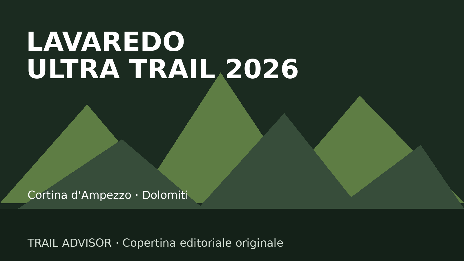 La Sportiva Lavaredo Ultra Trail by UTMB 2026